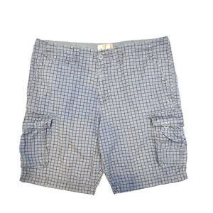 Vintage OP Ocean Pacific Gray Black Checked Cotton